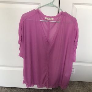 NWT Sheer Free People top